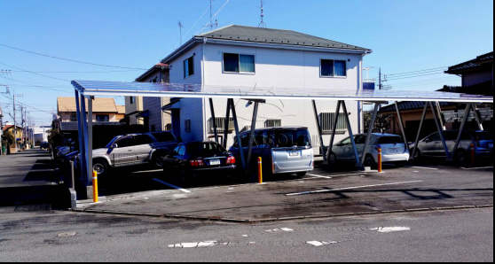 waterproof solar carport 